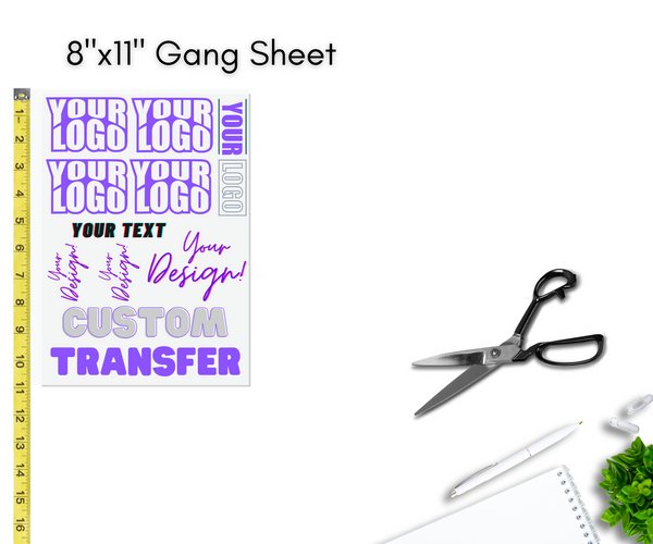 Custom DTF Transfer Gang Sheet