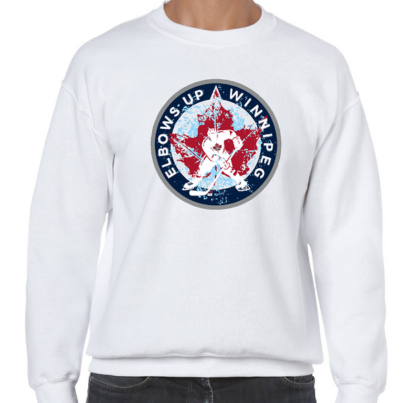 Elbows Up Winnipeg White Out